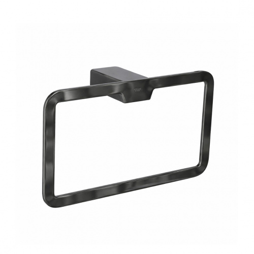 Atelier Rombo Gun Metal Towel Ring