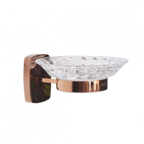 Atelier Colosseo Rose Gold Soap Dish Holder
