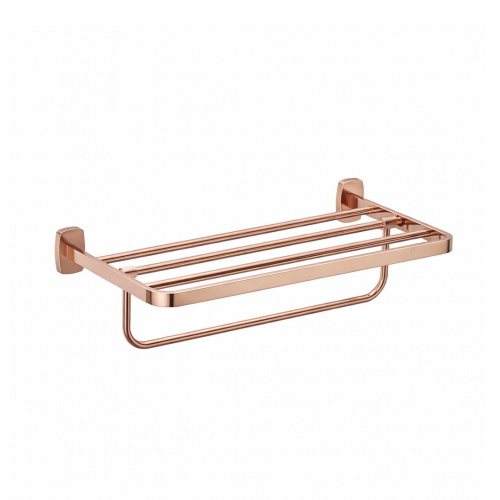 Atelier Colosseo Rose Gold Towel Shelf