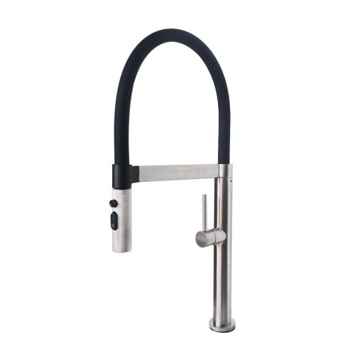 Birke Seville Pull-Out Kitchen Faucet SS304