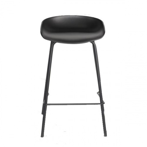 Heim Edmar Bar Chair Black 43x44x74cm