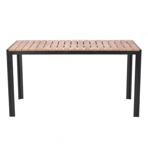Heim Roxy Patio Dining Table Teak 140x70x73cm