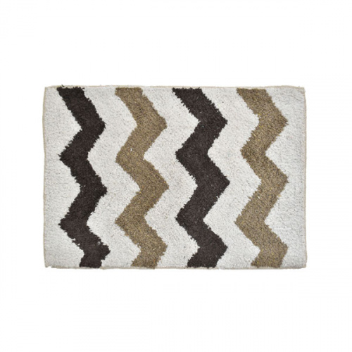 Ezweep Cotton Bath Mat 3184B Brown 40x60cm