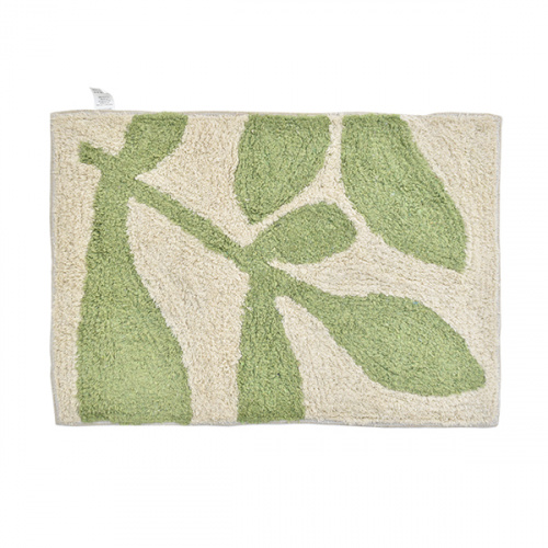 Ezweep Cotton Bath Mat Green 40x60cm