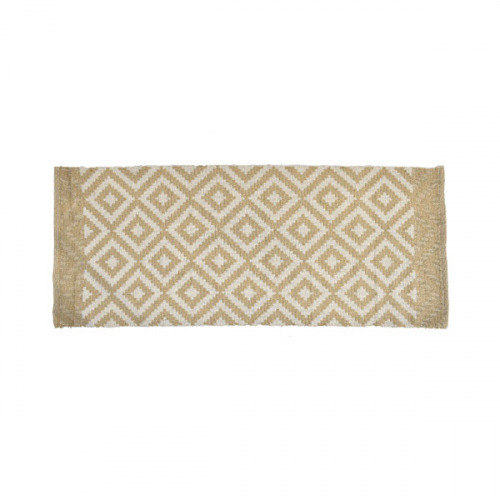 Ezweep Wide Cotton Bath Mat Mustard 60x150cm
