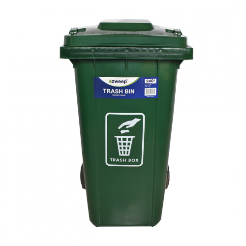 Ezweep Heavy Duty Outdoor Trash Bin 240L