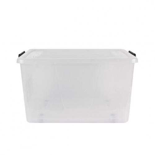 Ezweep Kontena Wheeled Storage Container with Lid 55L
