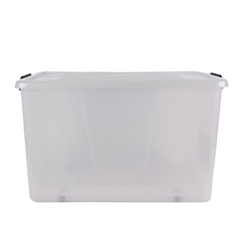 Ezweep Kontena Wheeled Storage Container with Lid 75L