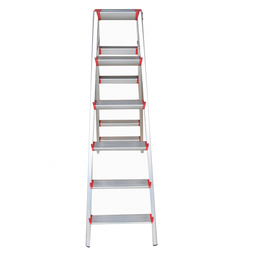 P.Tech Aluminum Double Side Step Ladder