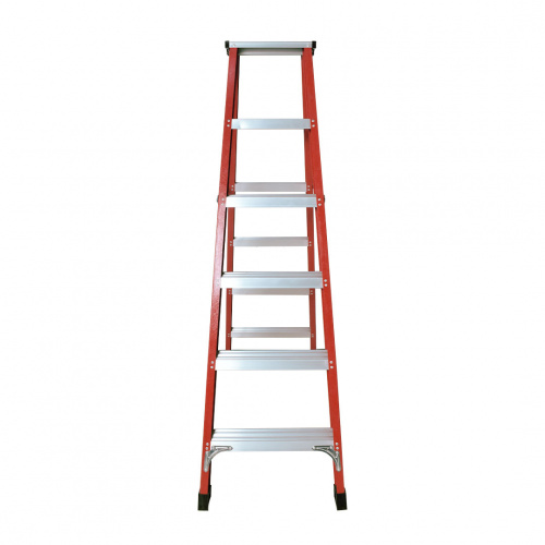P.Tech A-Shape Fiberglass 2 Side Step Ladder