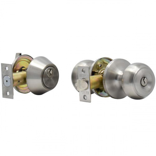 Direct Hardware Tubular Knob and Deadbolt Combo