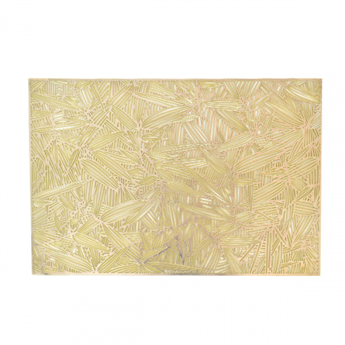 Heim Lov Pvc Rectangular Placemat Gold 43x30cm