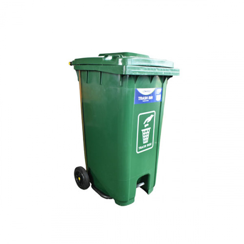 Ezweep Outdoor Pedal Trash Bin 240L