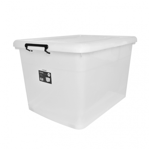 Ezweep Kontena Wheeled Storage Container With Lid 149L