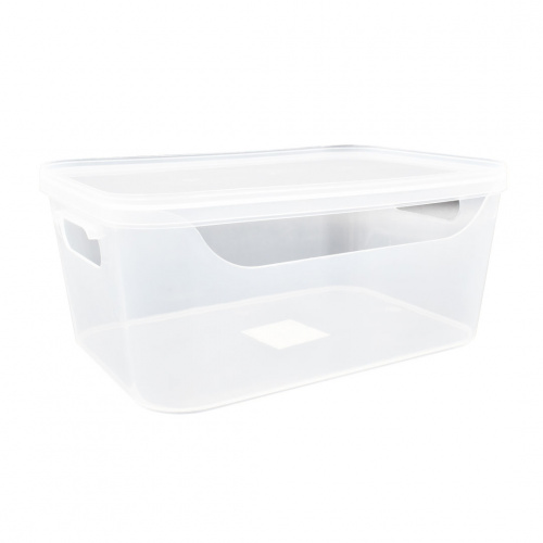 Heim Caja Storage Container with Lid Opaque Clear 3.5L