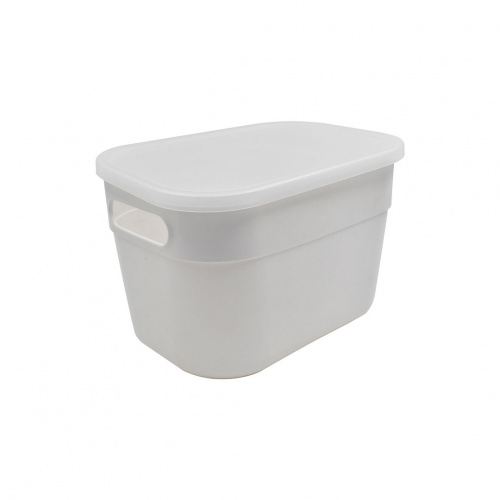 Heim Lada Storage Container with Lid White 3L