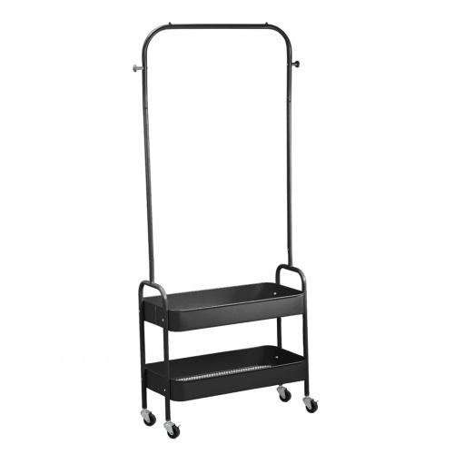 Kessel  Garment Rack With Basket