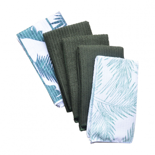 Ezweep Multi-purpose Microfiber Cloth 5pcs/pck 48x40cm