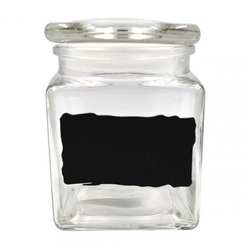Kessel Glass Jar with Glass Lid