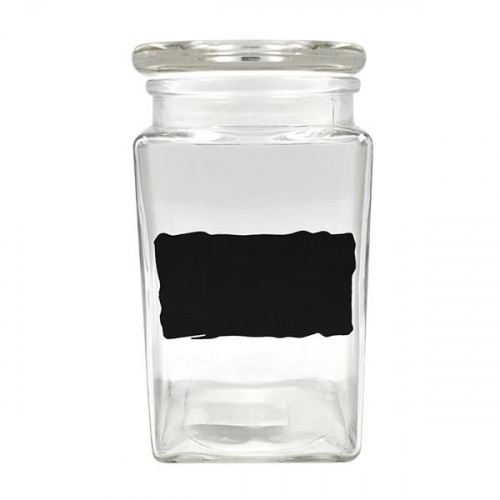 Kessel Glass Jar with Glass Lid