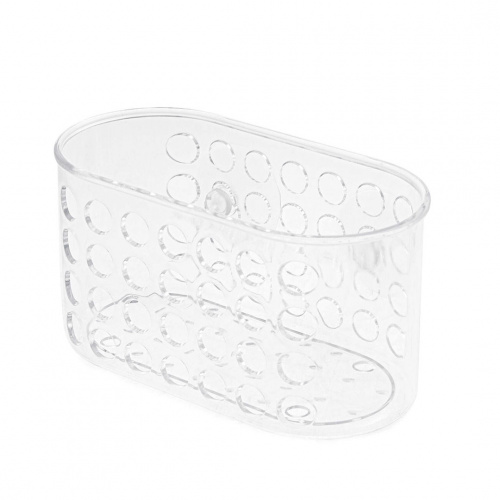 Kessel Suction Basket Organizer Clear 15x7.5x8.4cm