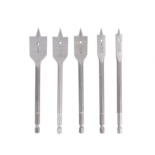 Hills Hcs2 Spade Drill Bit Set Silver