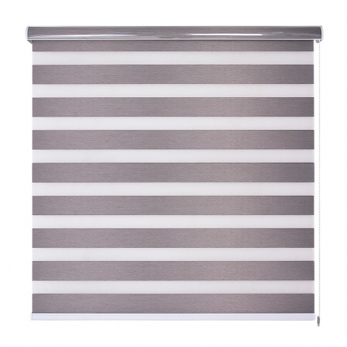 Heim Rust Brown Double Layer Curtain Shade160x180cm