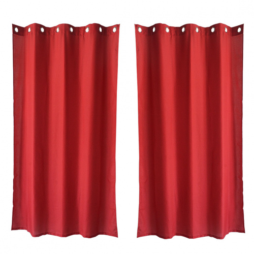 Heim Basic Plain Curtain Set