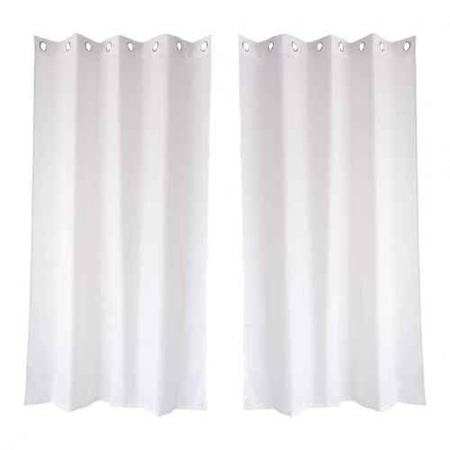 Heim Basic Plain Curtain Set