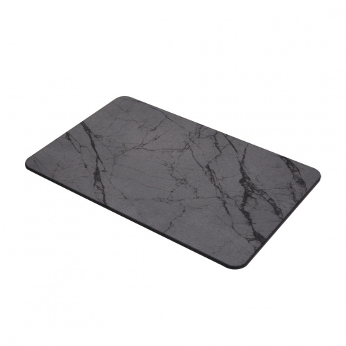 Kessel Onyx Diatomite Bathmat Dark Gray 60x39x0.9cm