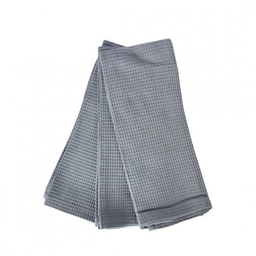 Kessel Waffle Kitchen Towel Grey 3pcs 38x63.5cm