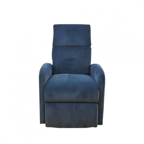 Heim Cassi Electric Lifting Recliner 1 Seater Sofa Navy Blue