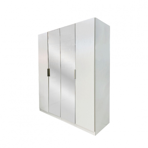 Heim Bria 4 Door Wardrobe White