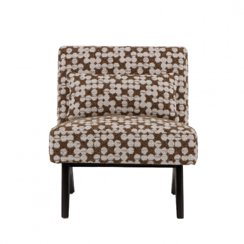 Nobizzi Salvi Beige Accent Chair 71x86x80cm