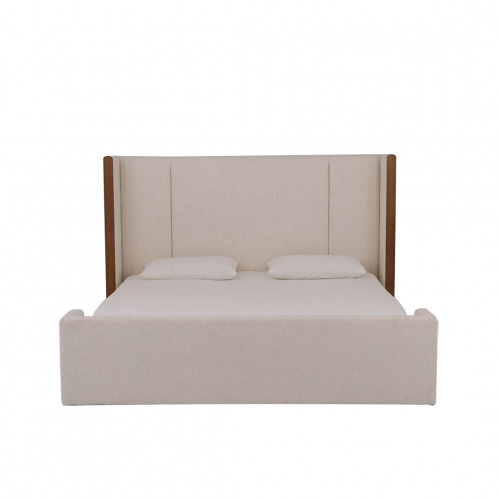 Nobizzi Selmo Beige King Size Bedframe 72x75in