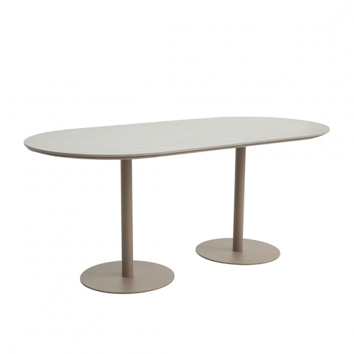 Heim Barry 6 Seater Dining Table Brown 180x90x76cm