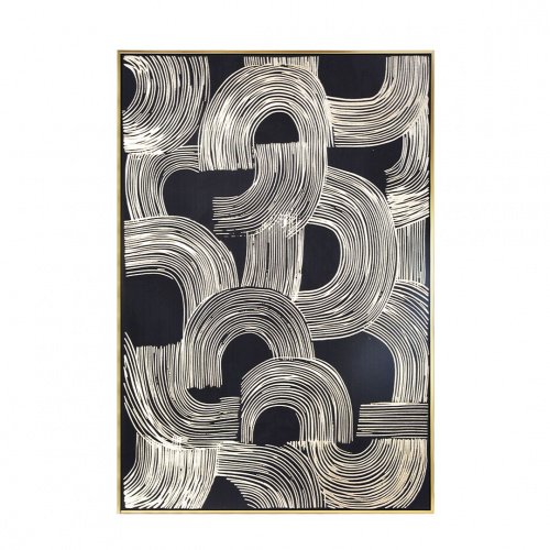 Heim Abstract Labirinto Wall Art Painting