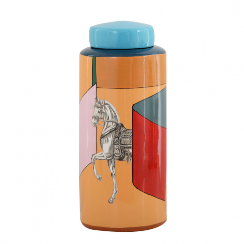 Nobizzi Cheval Decorative Jar 15x15x35cm