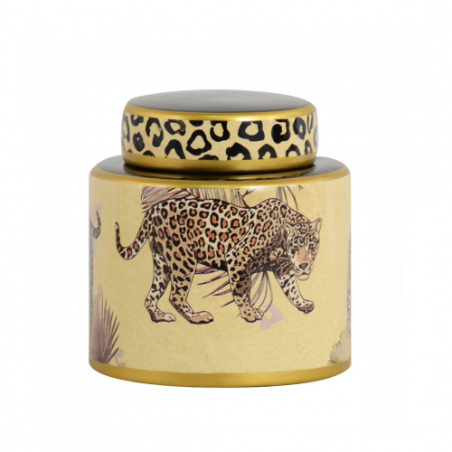 Nobizzi Luxe Safari Decorative Jar 15x15x17cm