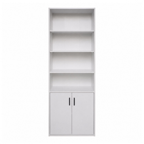 Heim Aldo Bookcase Cabinet White 62x27x180cm