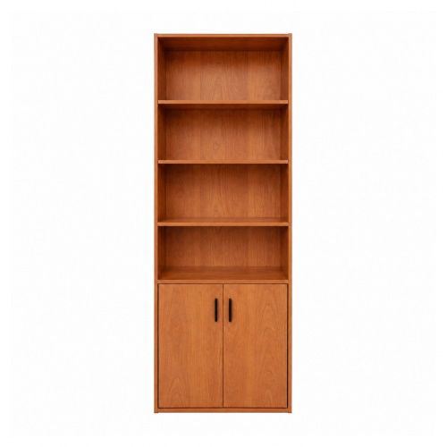 Heim Aldo Bookcase Cabinet Cherry 62x27x180cm
