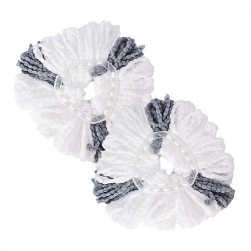 Ezweep Skylle 2pcs Mop Refill Pack Microfiber
