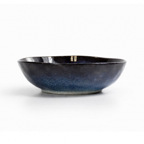 Kessel Sendai 7.3in Japanese Soup Bowl Blue