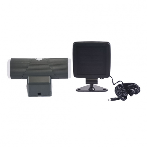 Primeo Adam Wall Solar Light Black 11.8x43.8cm