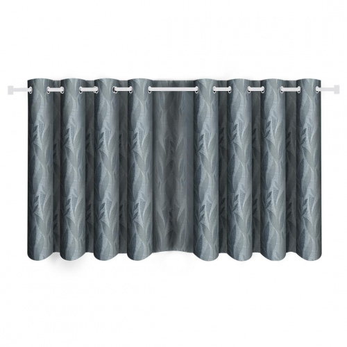 Safdie Woven Jacquard Curtain Leaves