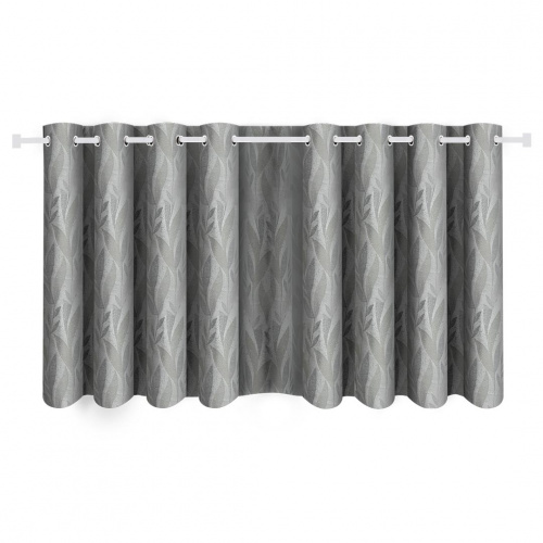 Safdie Woven Jacquard Curtain Leaves