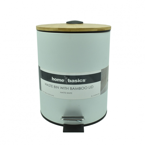 Home Basics Pedal Trash Bin