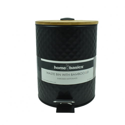 Home Basics Pedal Trash Bin