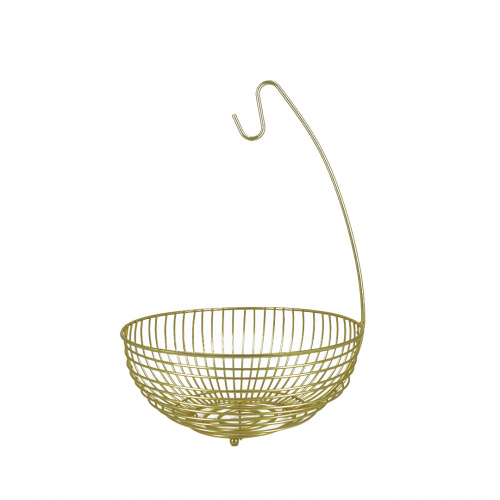 Home Basics Fruit Basket With Banana Hook