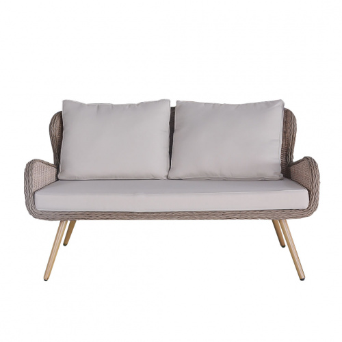 Heim Heidi Outdoor 2 Seater Sofa Beige